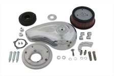 (image for) Tear Drop Air Cleaner Kit Chrome