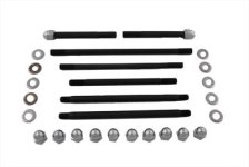 (image for) Motor Case Bolt Kit, Acorn Chrome