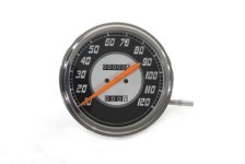 (image for) Speedometer with 2:1 Ratio and Orange Needle