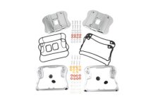 (image for) Top Rocker Box Cover and D-Ring Kit Chrome