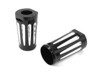 (image for) Black Fork Slider Cover Set with Chrome Strip