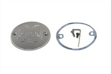 (image for) Red Baron Cross Ignition System Cover 2-Hole Chrome