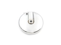 (image for) Chrome Front Brake Backing Plate Right Side