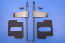 (image for) Parkerized Battery Rod Set with Flag and Pads