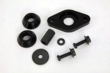 (image for) ISO Black Front Engine Mount