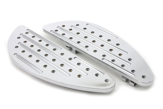 (image for) Driver Chrome Perforated Footboard Set