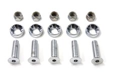 (image for) Pulley Bolt, Nut and Washer Kit Chrome