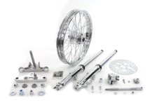 (image for) 41mm Fork Assembly with Chrome Sliders 21" Wheel