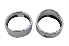 (image for) Spotlamp Trim Rim Set Frenched with Visor
