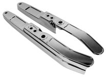 (image for) Replica Rear Fender Strut Set Chrome