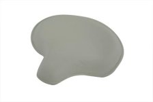 (image for) White Leather Deluxe Solo Seat