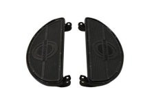 (image for) Replica Driver Black Footboard Set with H-D Logo