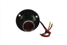 (image for) Black 1" Round Tail Lamp