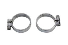 (image for) Chrome Allen Type Exhaust Clamp Set