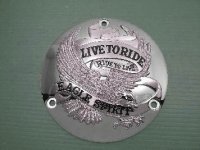 (image for) Eagle Spirit Derby Cover Gold Inlay