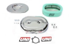 (image for) Chrome Oval Air Cleaner Assembly