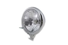 (image for) 5-3/4" Round Clear Faceted Headlamp Assembly