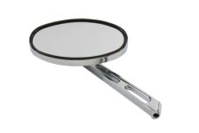 (image for) Flat Oval Girder Mirror with Billet Stem