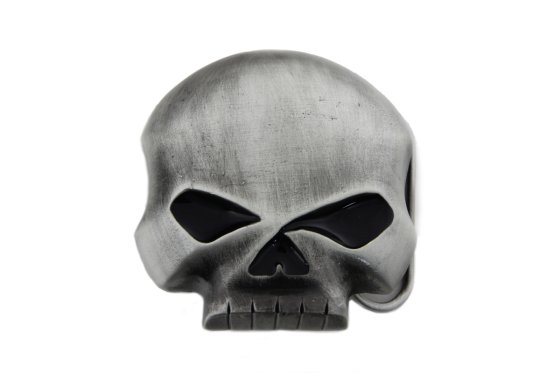 (image for) Pewter Skull Belt Buckle