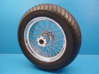 (image for) 18" X 8.5" Tire Kit Chrome Finish