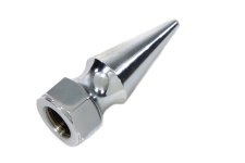 (image for) Chrome Pike Nut, 5/8"-11 Coarse Thread