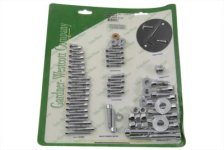 (image for) Engine Dress Up Screw Kit Allen Chrome
