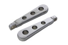 (image for) Chrome Spoon Footpeg Set