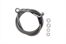 (image for) Stainless Steel Front Brake Hose 44"