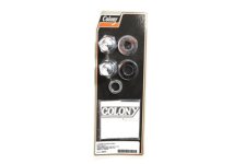 (image for) Chrome Axle Nut Kit, Acorn Style