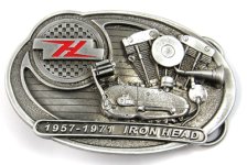 (image for) XLCH Ironhead&trade; Sportster&reg; 1957 Sportster Belt Buckle