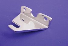 Exhaust Bracket Chrome (image for) Exhaust Bracket Chrome