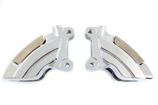 (image for) Chrome Front 4 Piston Caliper Set