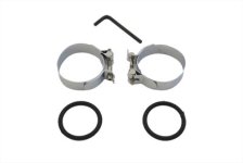 (image for) Chrome Intake Manifold Clamp Set