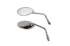 (image for) Tear Drop Mirror Set Chrome