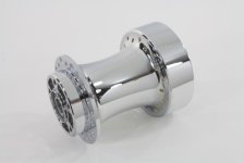 (image for) Chrome Wheel Hub 25mm Bearings