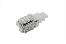 (image for) Super Flux LED Wedge Style Bulb Red and White