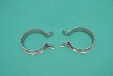 (image for) Stainless Steel Exhaust Clamp Set