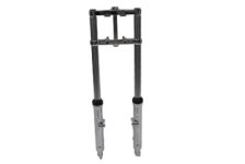 (image for) Fork Assembly with Chrome Sliders 2" Over Stock
