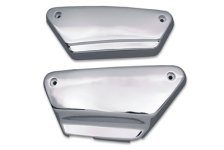 (image for) Frame Side Cover Set Smooth Chrome Steel