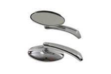 (image for) Tear Drop Mirror Set Chrome