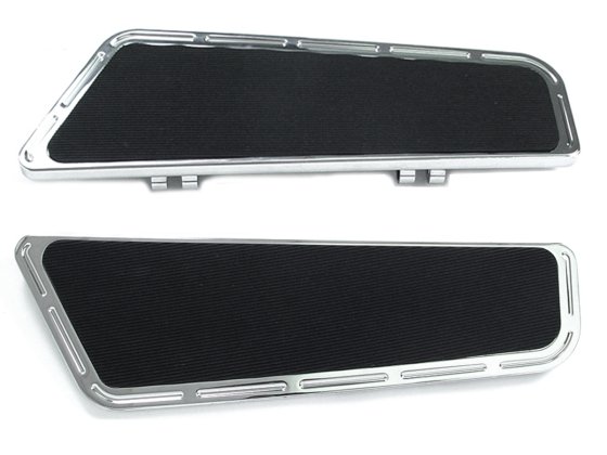 (image for) Chrome Billet Knucklehead Footboard Set