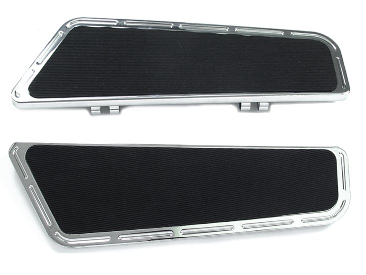 (image for) Chrome Billet Knucklehead Footboard Set - Click Image to Close
