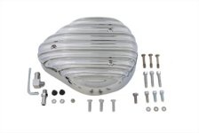 (image for) Chrome Finned Tear Drop Air Cleaner