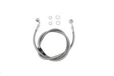 (image for) Stainless Steel Front Brake Hose 43"