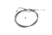 (image for) Braided Stainless Steel Throttle Cable with 42" Casing