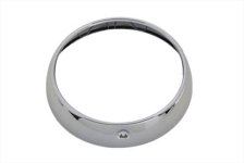 (image for) Chrome Contoured 7" Headlamp Rim