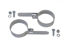 (image for) Chrome 2-3/4" Exhaust Hanger Clamps