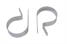 (image for) Chrome 2-7/8" Muffler Hanger Clamps