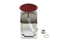 (image for) Chrome Tail Lamp Assembly With Oval Lamp