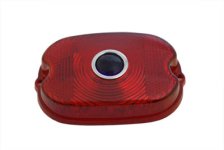 (image for) Tail Lamp Blue Dot Red Plastic Lens